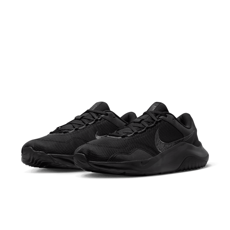 Nike Legend Essential 3 Next Nature 'Black Anthracite' Angle 2