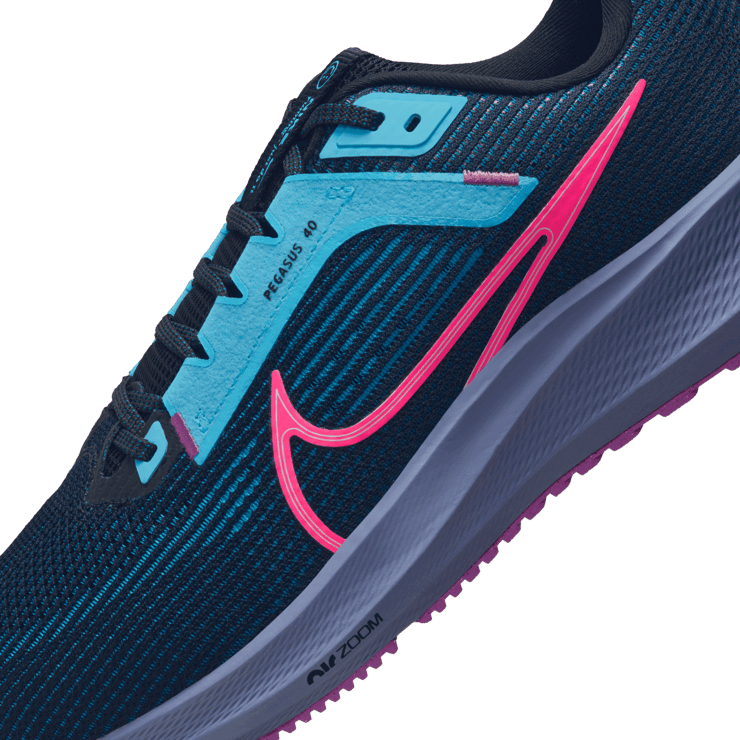 Nike Air Zoom Pegasus 40 SE 'Black Hyper Pink' Angle 9