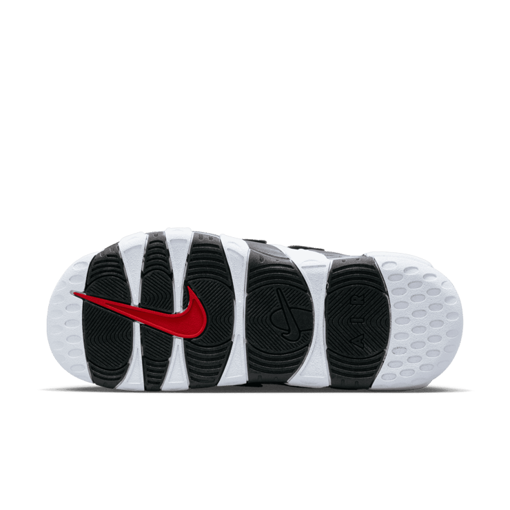 Nike Air More Uptempo Slide 'White Black Red' Angle 0