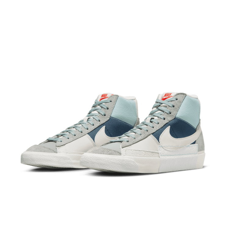 Nike Blazer Mid '77 Pro Club 'Remastered - Mica Green Navy' Angle 3