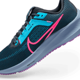 Nike Air Zoom Pegasus 40 SE 'Black Hyper Pink' (W) Angle 9