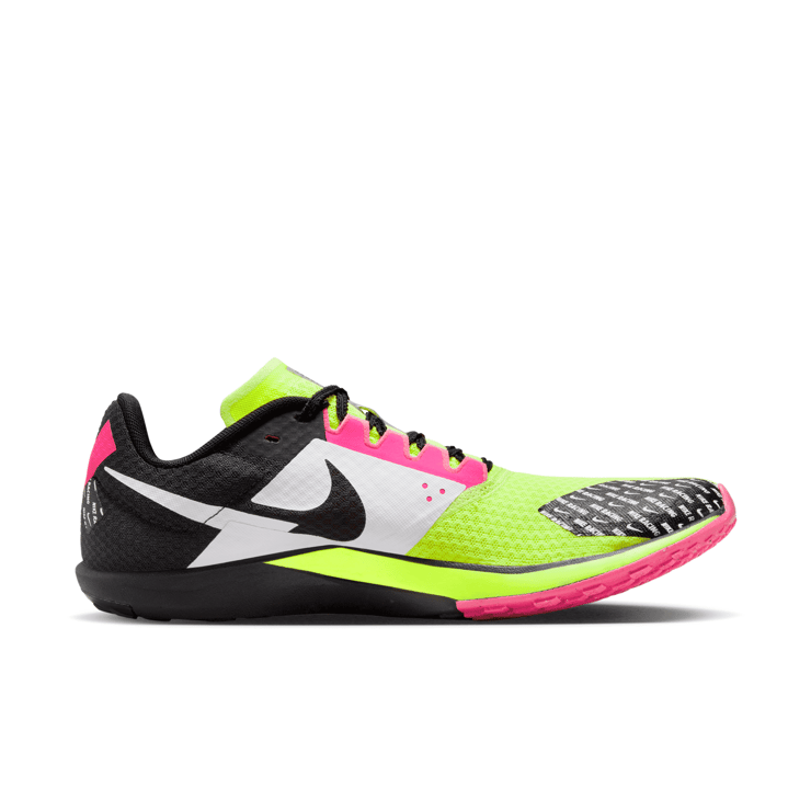 Nike Zoom Rival Waffle 6 'Volt Hyper Pink' Angle 1