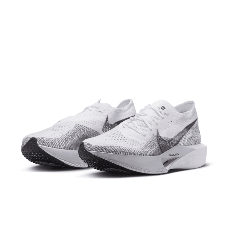 Nike ZoomX VaporFly Next% 3 'White Particle Grey' Angle 3