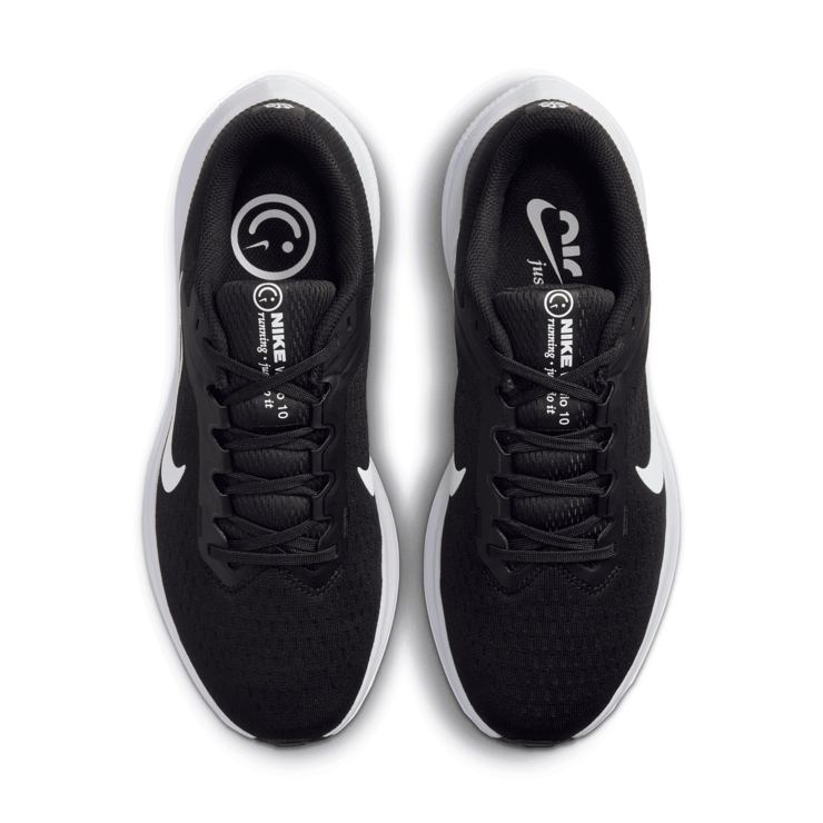 Nike Winflo 10 'Black White' (W) Angle 2