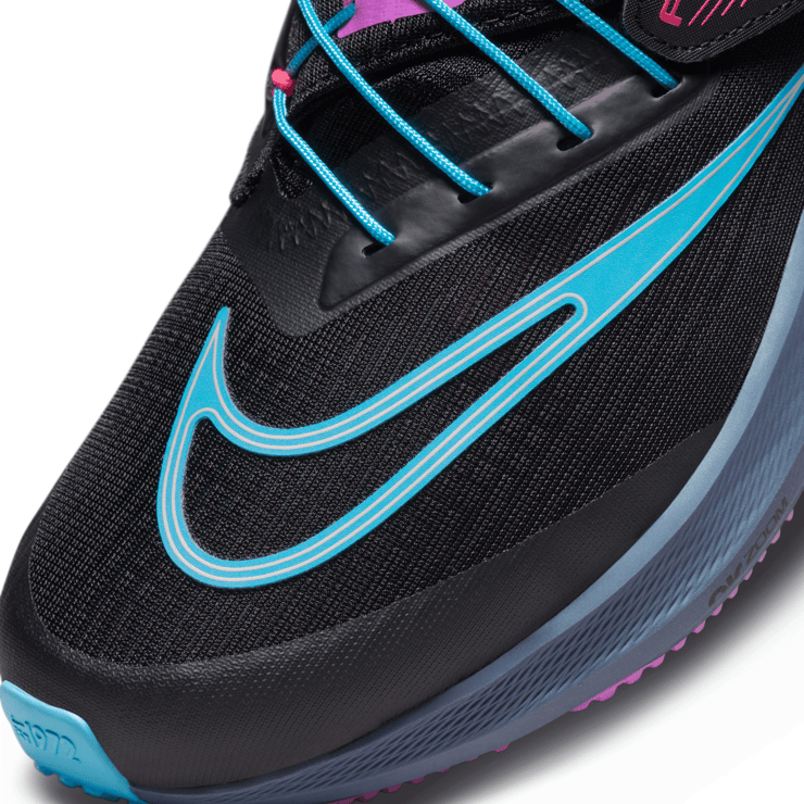 Nike Air Zoom Pegasus 39 FlyEase SE 'Black Baltic Blue' (W) Angle 5