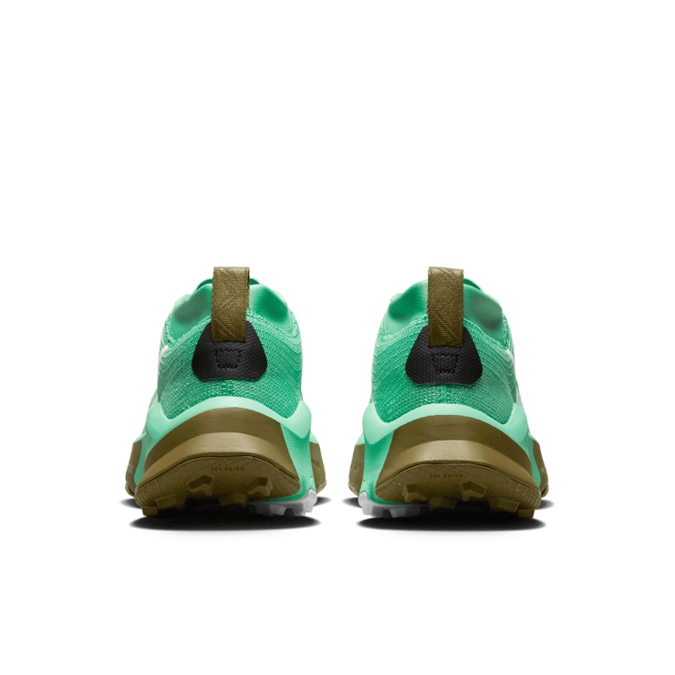 Nike ZoomX Zegama 'Spring Green Olive Flak' Angle 4