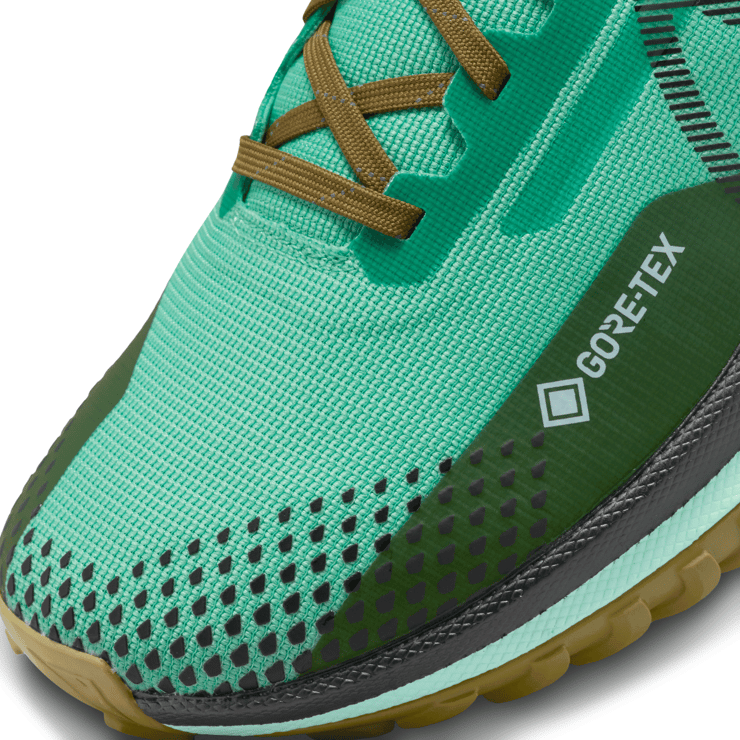 Nike React Pegasus Trail 4 GORE-TEX 'Spring Green Olive' Angle 5