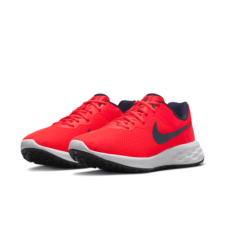 Nike Revolution 6 'Bright Crimson Obsidian' Angle 3