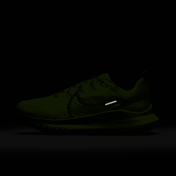 Nike React Pegasus Trail 4 'Volt Bright Cactus' (W) Angle 7
