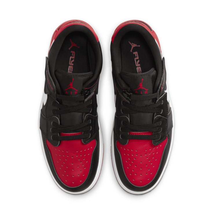 Air Jordan 1 Low FlyEase 'Alternate Bred Toe' Angle 2