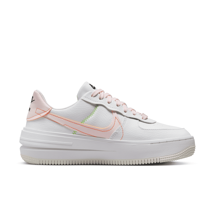 Nike Air Force 1 PLT.AF.ORM 'White Pearl Pink' (W) Angle 1