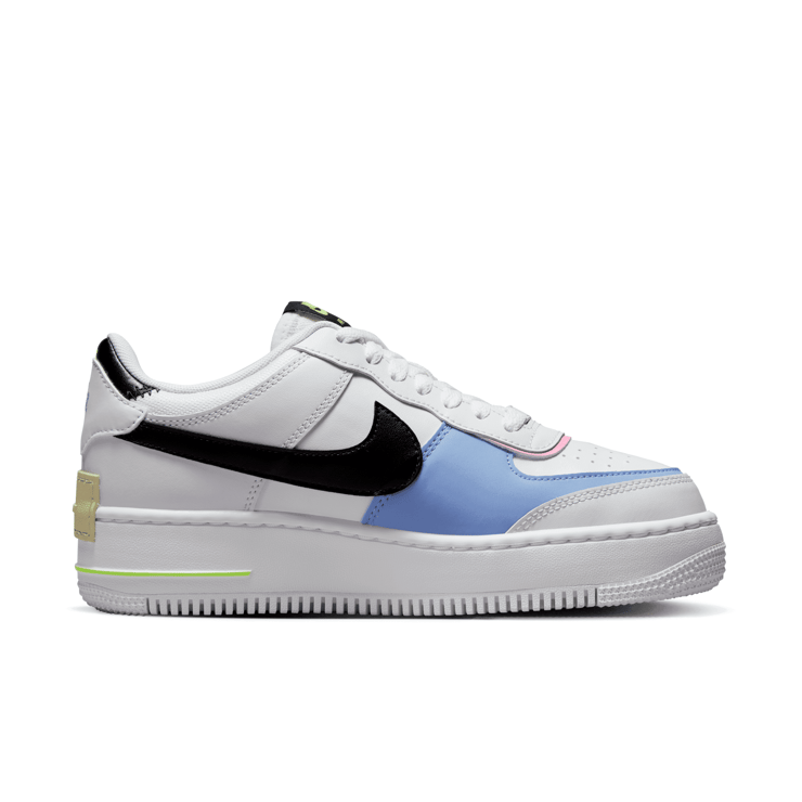 Nike Air Force 1 Shadow 'White Black Pastel' (W) Angle 1