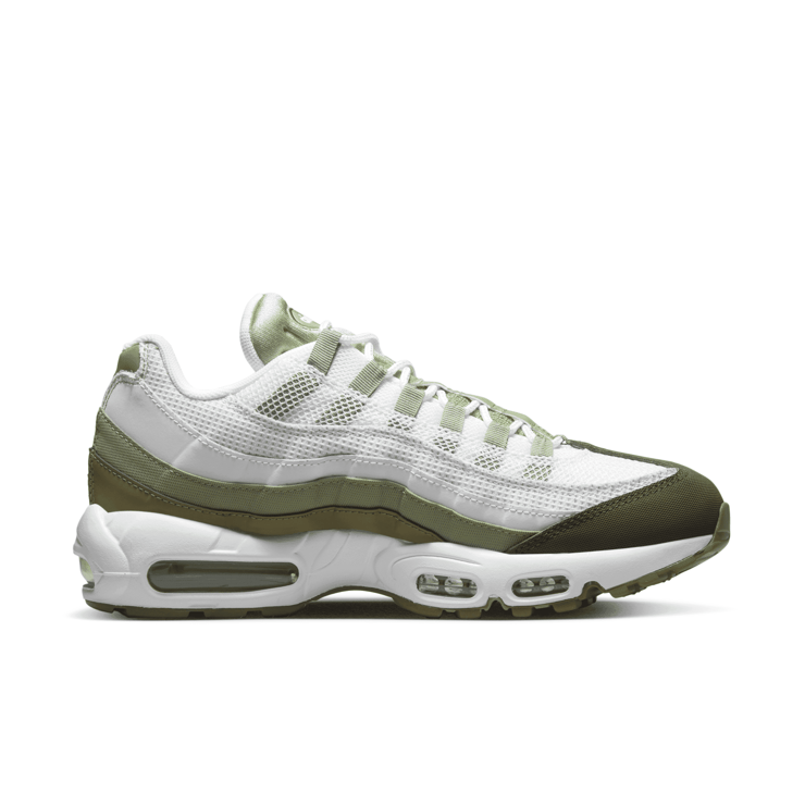 Nike Air Max 95 'White Oil Green' Angle 1