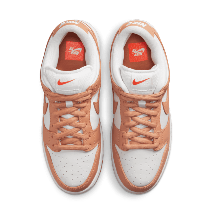 Nike SB Dunk Low Light Cognac Angle 1