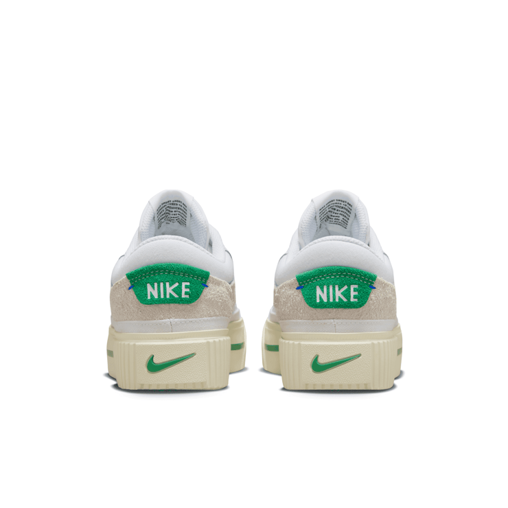 Nike Court Legacy Lift 'White Stadium Green' (W) Angle 4