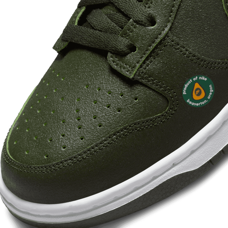 Nike Dunk Low Avocado (W) Angle 4