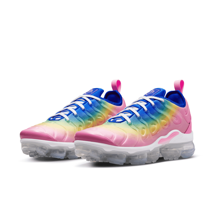 Nike Air VaporMax Plus 'Cotton Candy Rainbow' (W) Angle 3