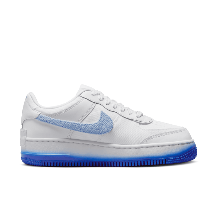 Nike Air Force 1 Shadow 'Chenille Swoosh - Blue Tint' (W Nike Air Force 1 Shadow 'Chenille Swoosh - Blue Tint' (W
