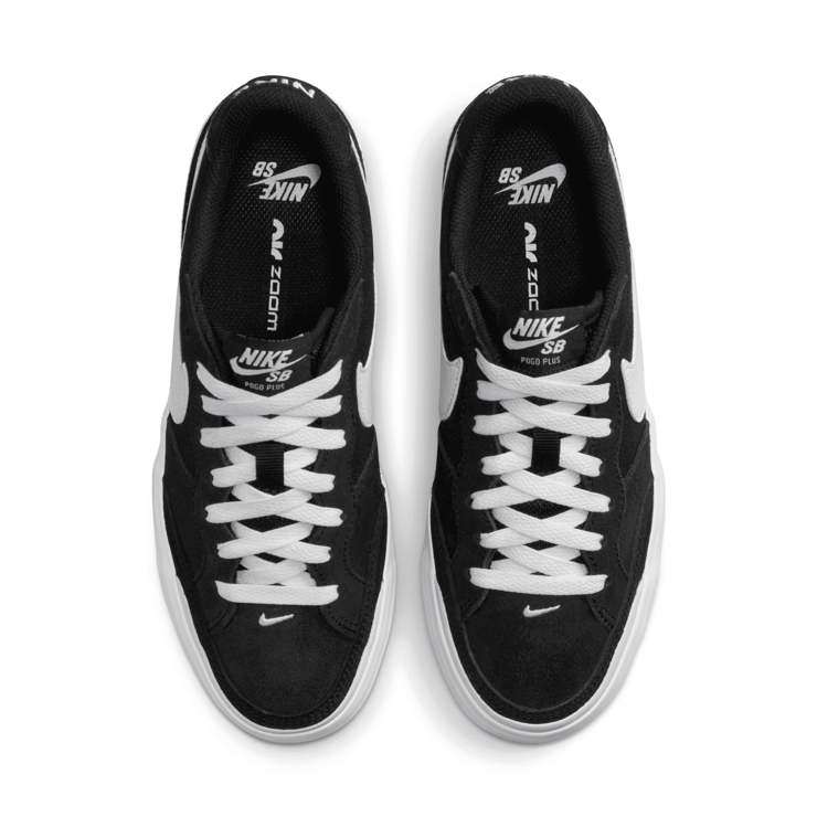 Nike SB Zoom Pogo Plus SB 'Black White' Angle 2
