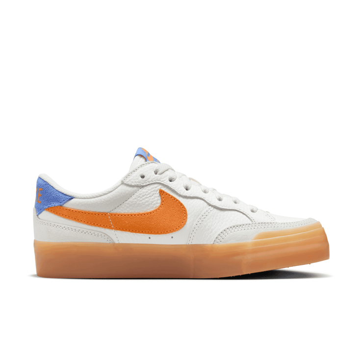 Nike SB Zoom Pogo Plus Premium SB 'White Mandarin Gum' Angle 1