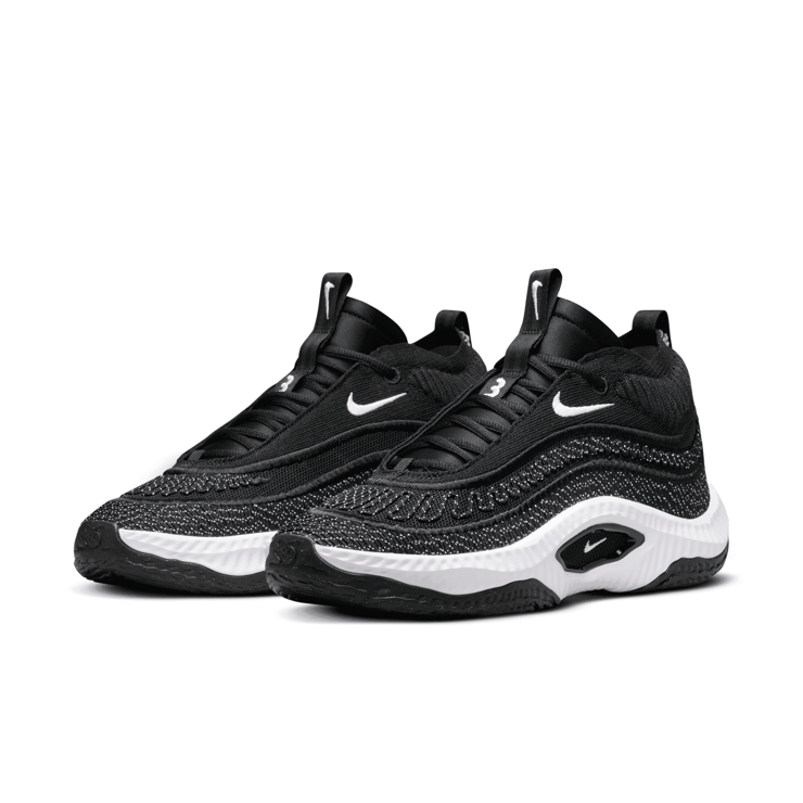 Nike Cosmic Unity 3 TB 'Black White' Angle 3