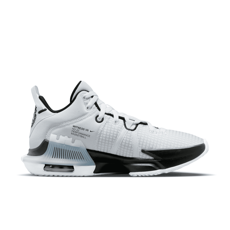 Nike LeBron Witness 7 TB 'White Black' Angle 1