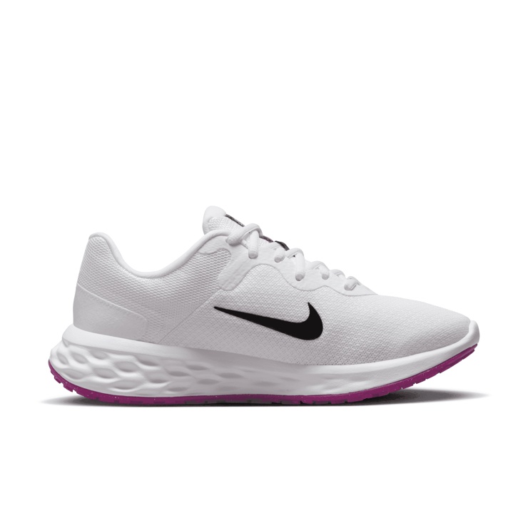 Nike Revolution 6 Next Nature 'White Vivid Purple' (W) Angle 1