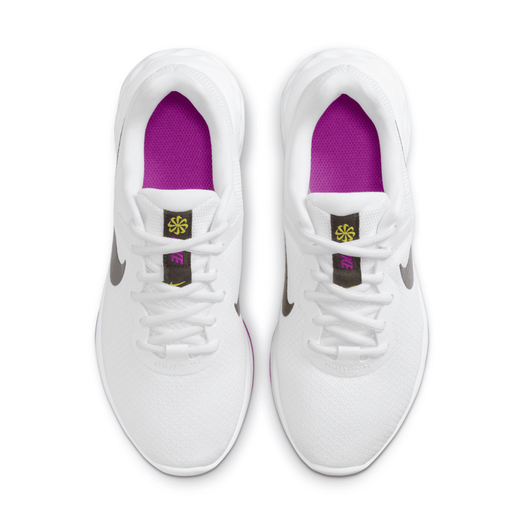 Nike Revolution 6 Next Nature 'White Vivid Purple' (W) Angle 2