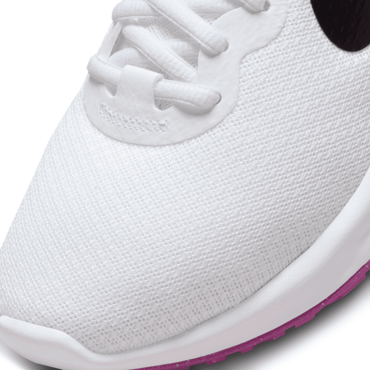 Nike Revolution 6 Next Nature 'White Vivid Purple' (W) Angle 5