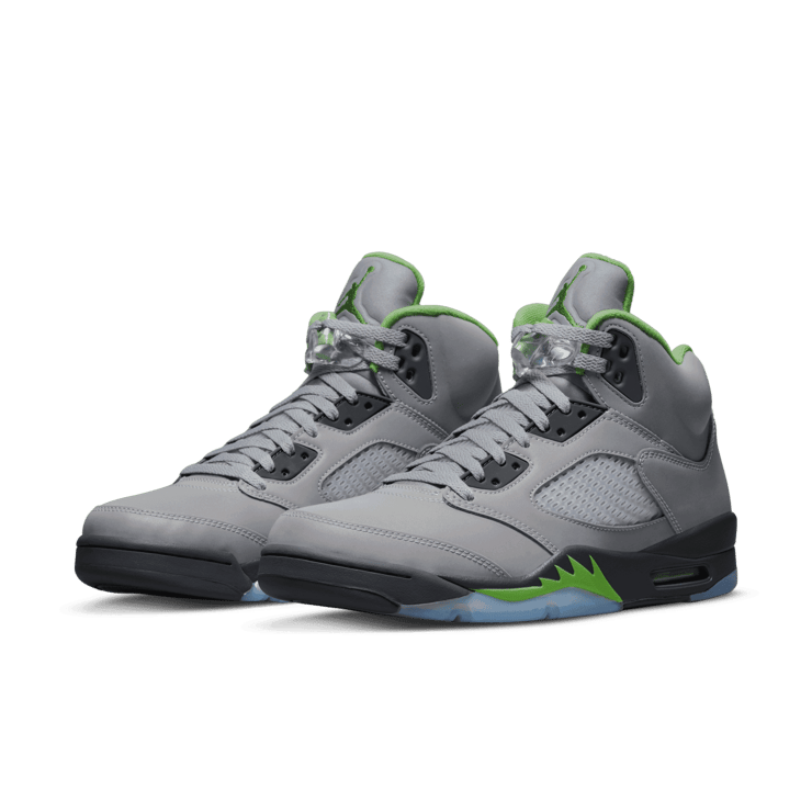 Jordan 5 Green Bean Angle 2