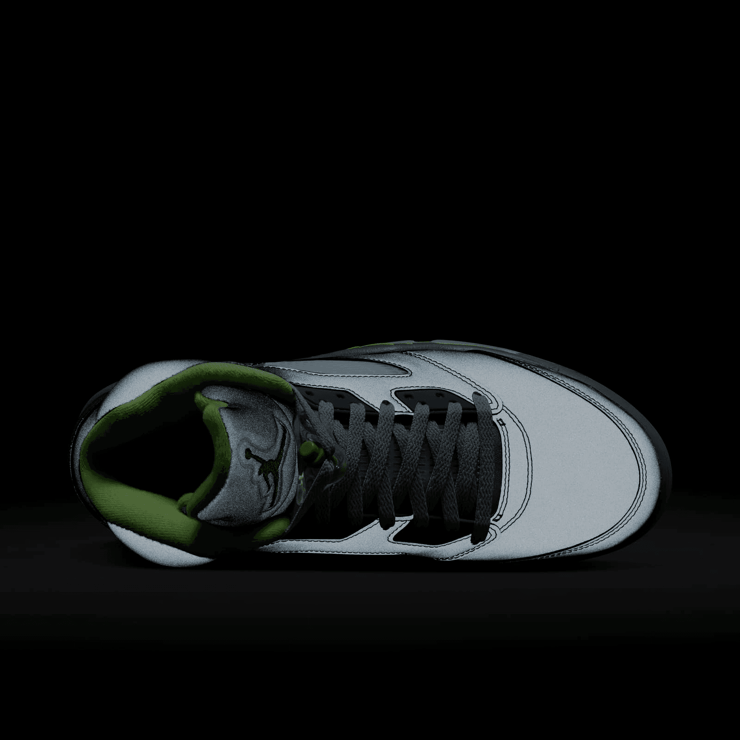 Jordan 5 Green Bean Angle 6