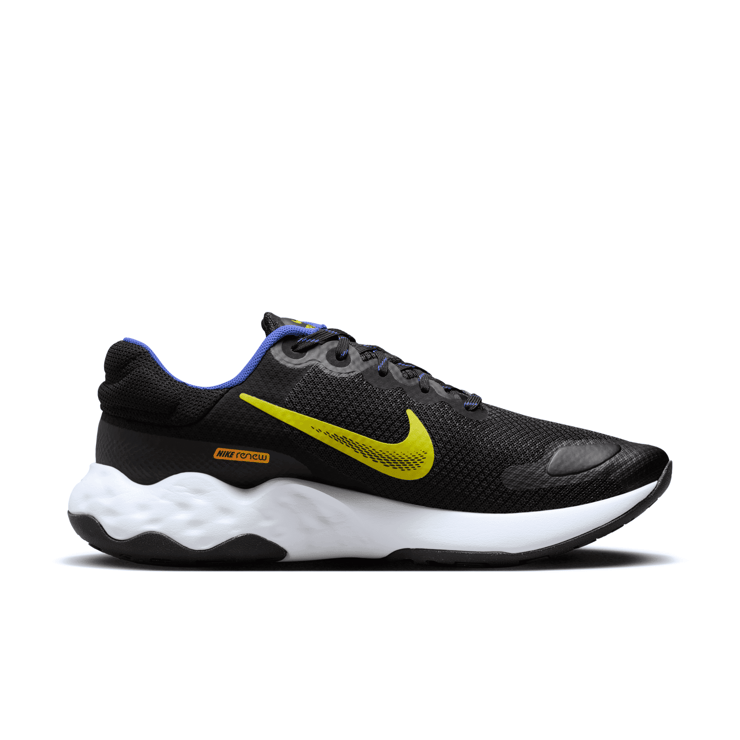 Nike Renew Ride 3 'Black High Voltage' Angle 1