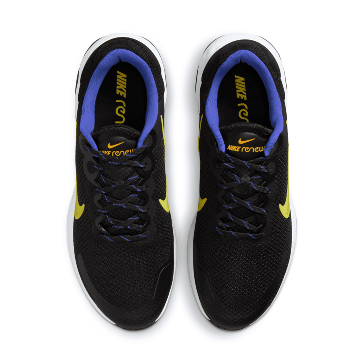 Nike Renew Ride 3 'Black High Voltage' Angle 2