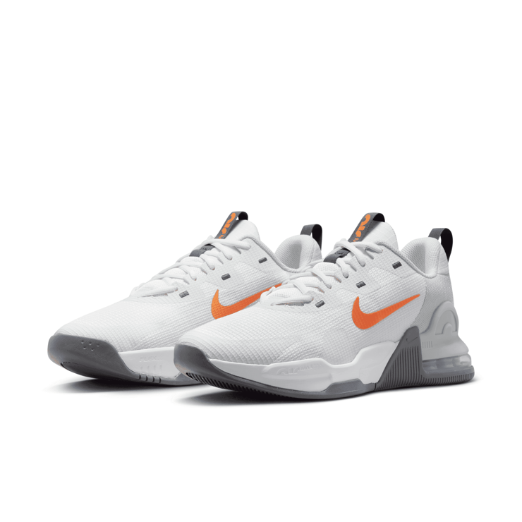 Nike Air Max Alpha Trainer 5 'White Bright Mandarin' Angle 3