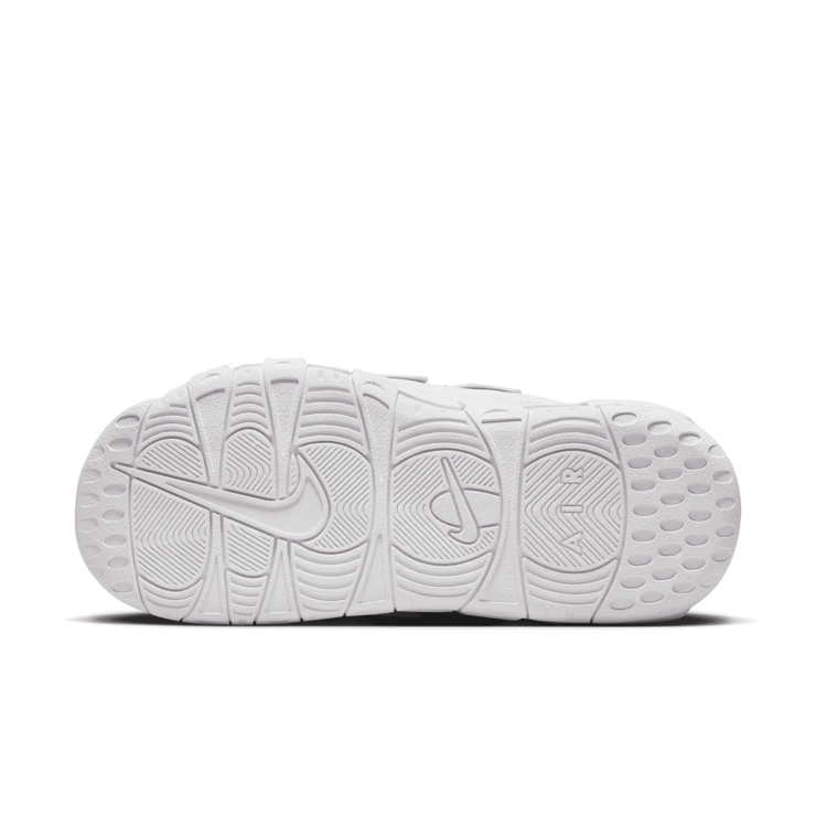 Nike Air More Uptempo Slide 'White University Red' Angle 1