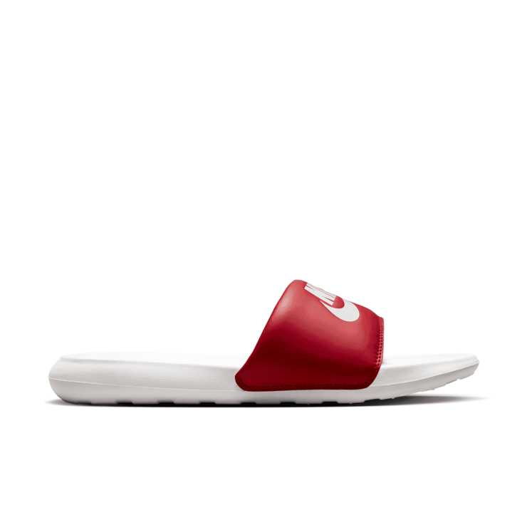 Nike Victori One Slide 'Gym Red White' Angle 2