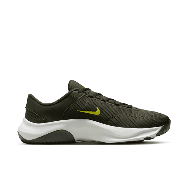 Nike Legend Essential 3 Next Nature 'Sequoia High Voltage' Angle 1