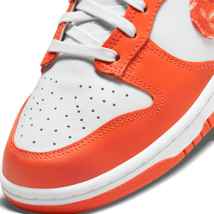 Nike Dunk Low Essential Paisley Orange (W) Angle 4