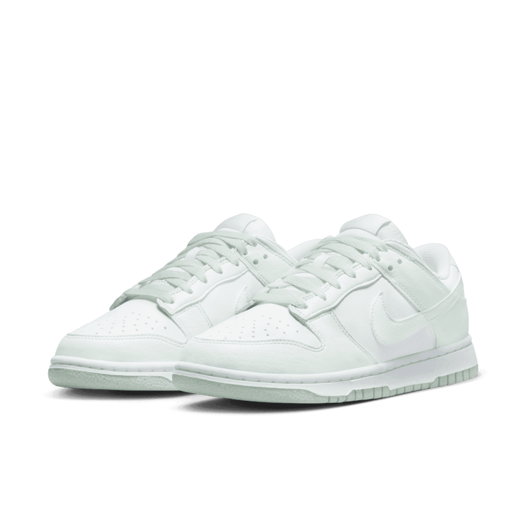 Nike Dunk Low Next Nature White Mint (W) Angle 2