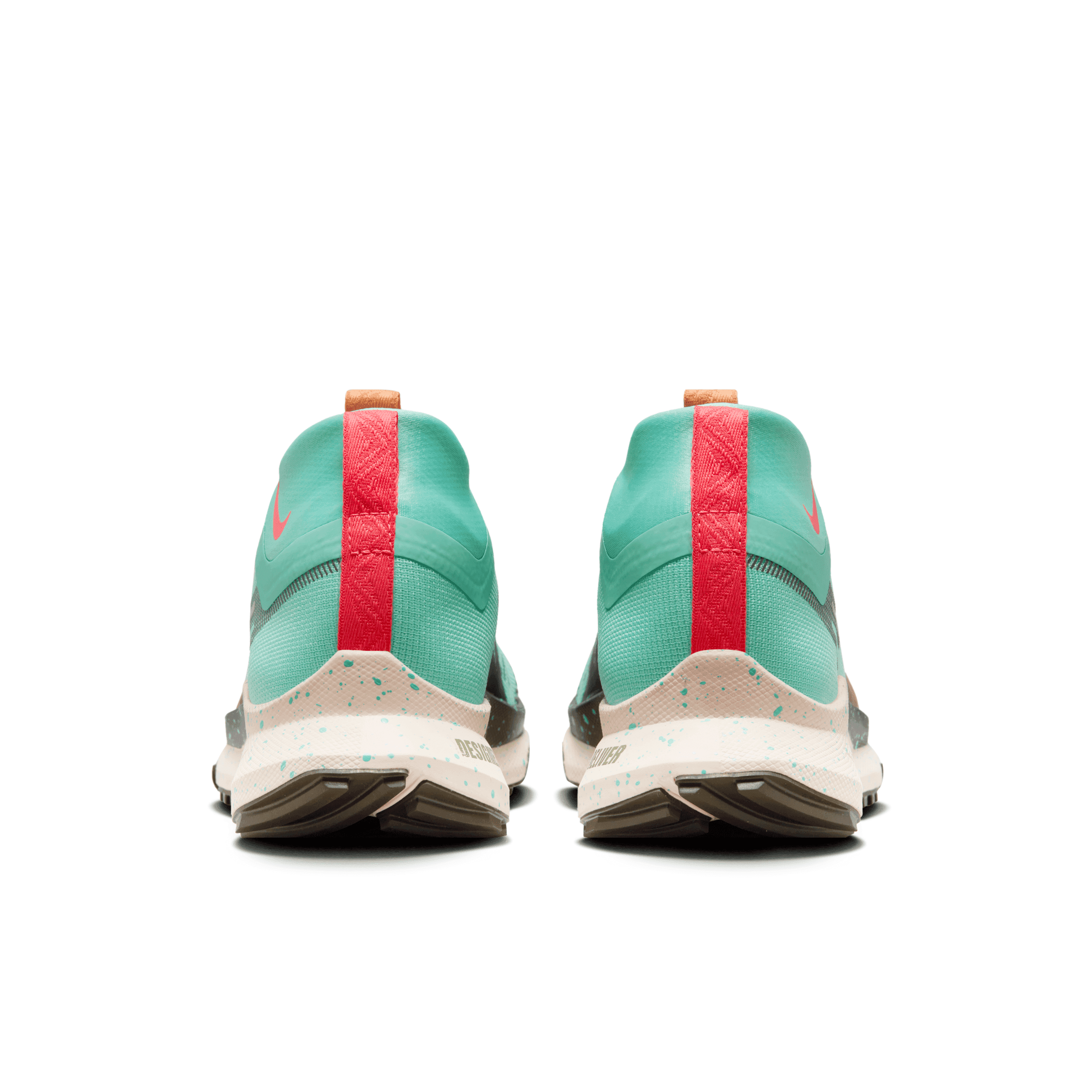 Nike React Pegasus Trail 4 GORE-TEX 'Emerald Rise Sequoia' (W) Angle 4