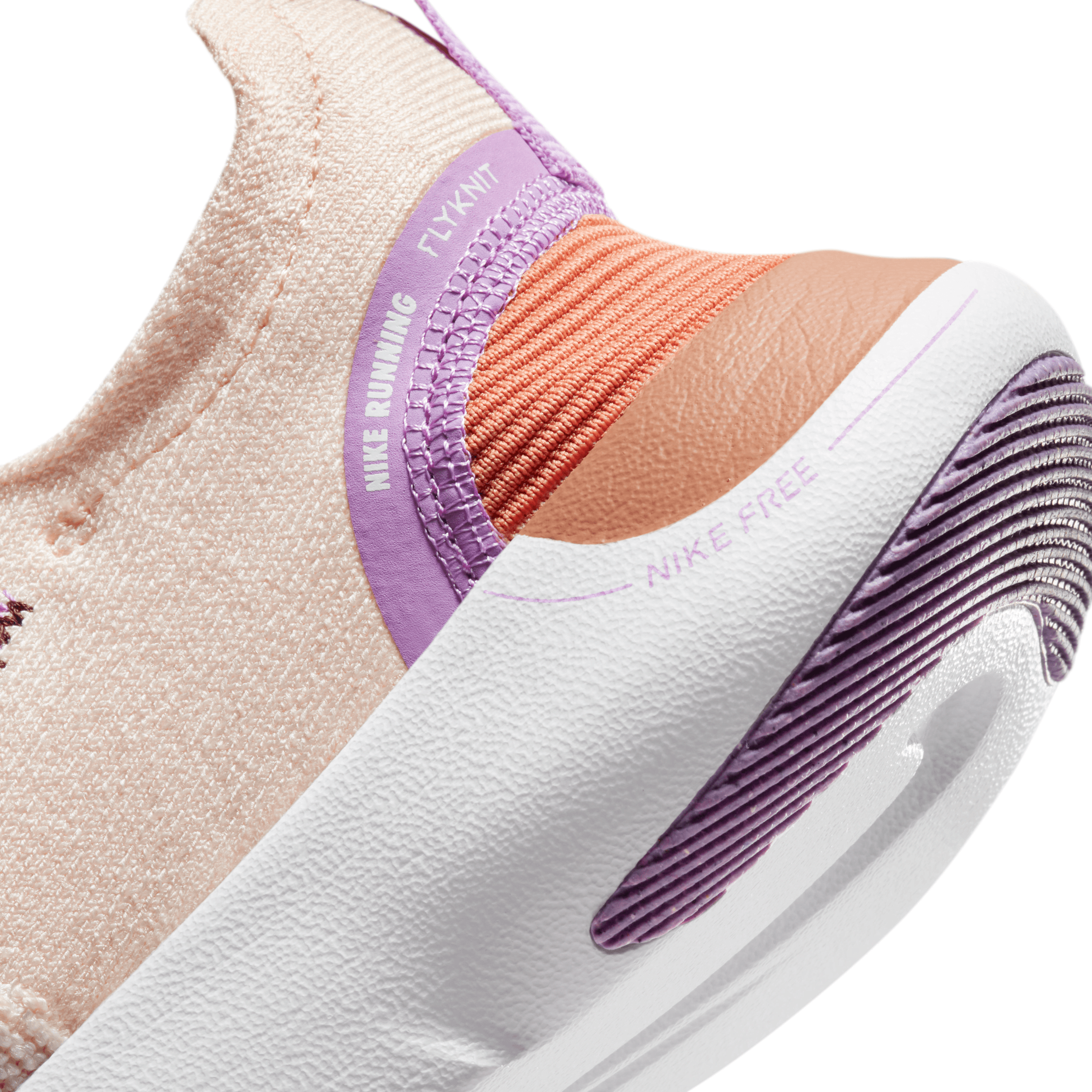 nike free rn flyknit guava ice