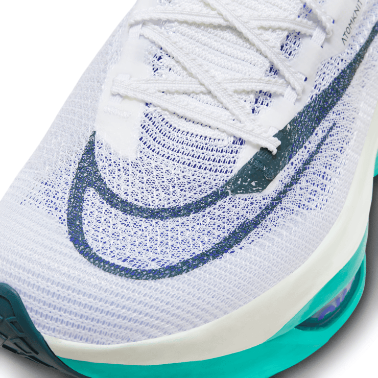 Nike Air Zoom Alphafly Next% 2 White Clear Jade Angle 5