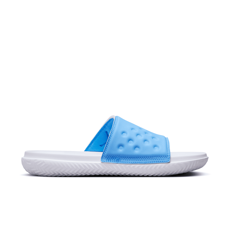 Jordan Play Slide 'University Blue White' Angle 2