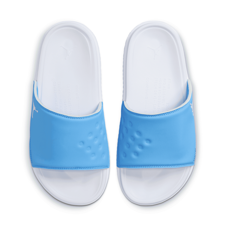 Jordan Play Slide 'University Blue White' Angle 3
