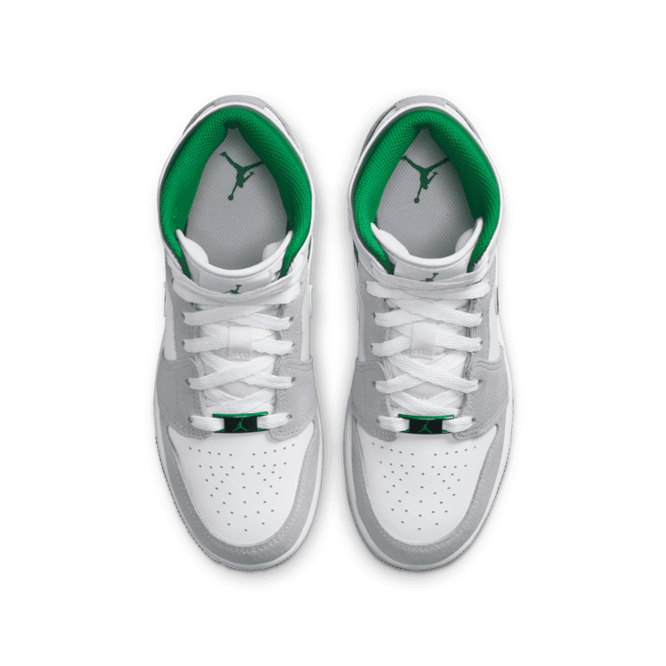 Jordan 1 Mid SE White Pine Green Smoke Grey (GS) Angle 1