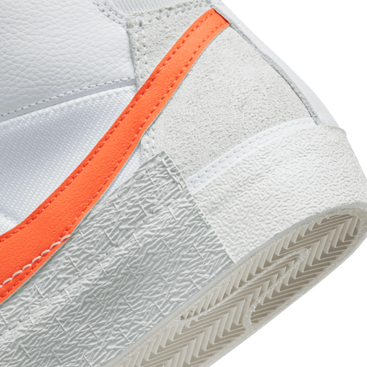 Nike Blazer Mid '77 Pro Club 'Remastered - White Safety Orange' Angle 6