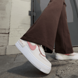 Nike Air Force 1 Shadow 'Phantom Pink Oxford' (W) Angle 0