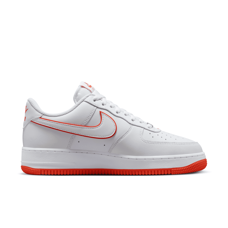 Nike Air Force 1 '07 'White Picante Red' Angle 1