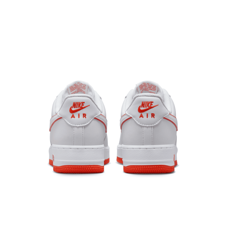 Nike Air Force 1 '07 'White Picante Red' Angle 4