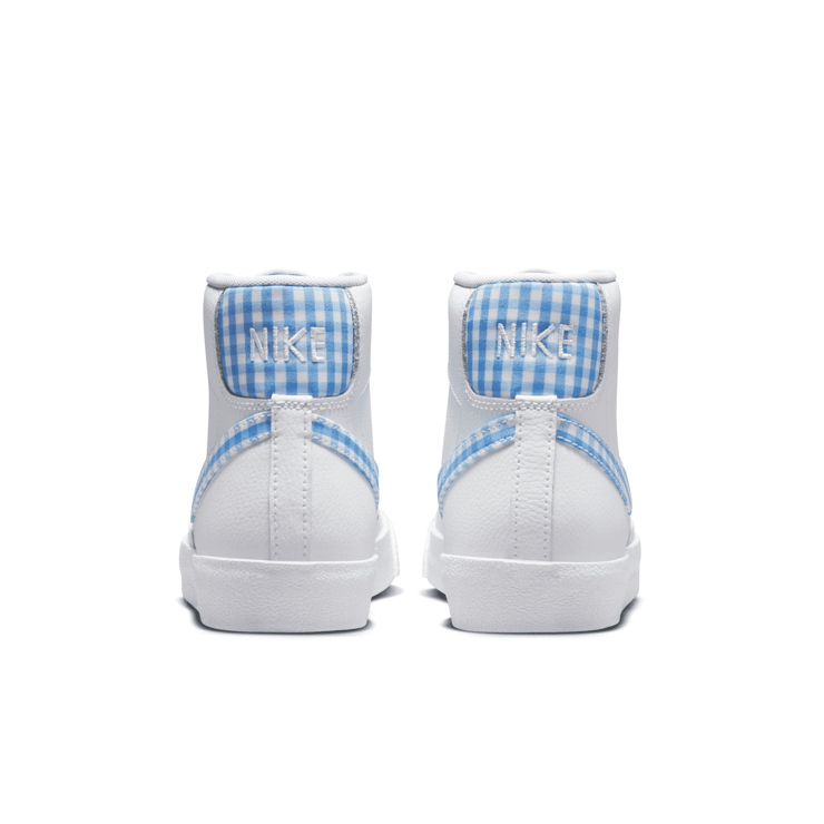 Nike Blazer Mid '77 'University Blue Gingham' (W) Angle 4